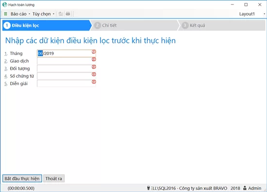 Tự động hạch toán